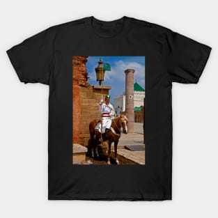 Morocco. Rabat. Guard at the Mausoleum of Mohammed V. T-Shirt